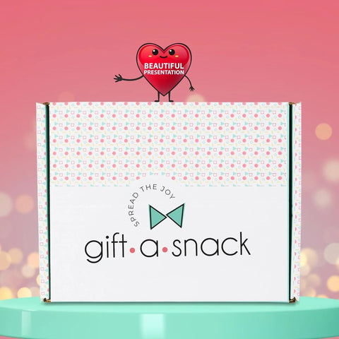 Snack Box Variety Pack Care Package + Greeting Card (40 Count)