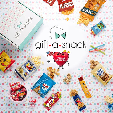 Healthy Snack Box Care Package + Greeting Card (60 Count)